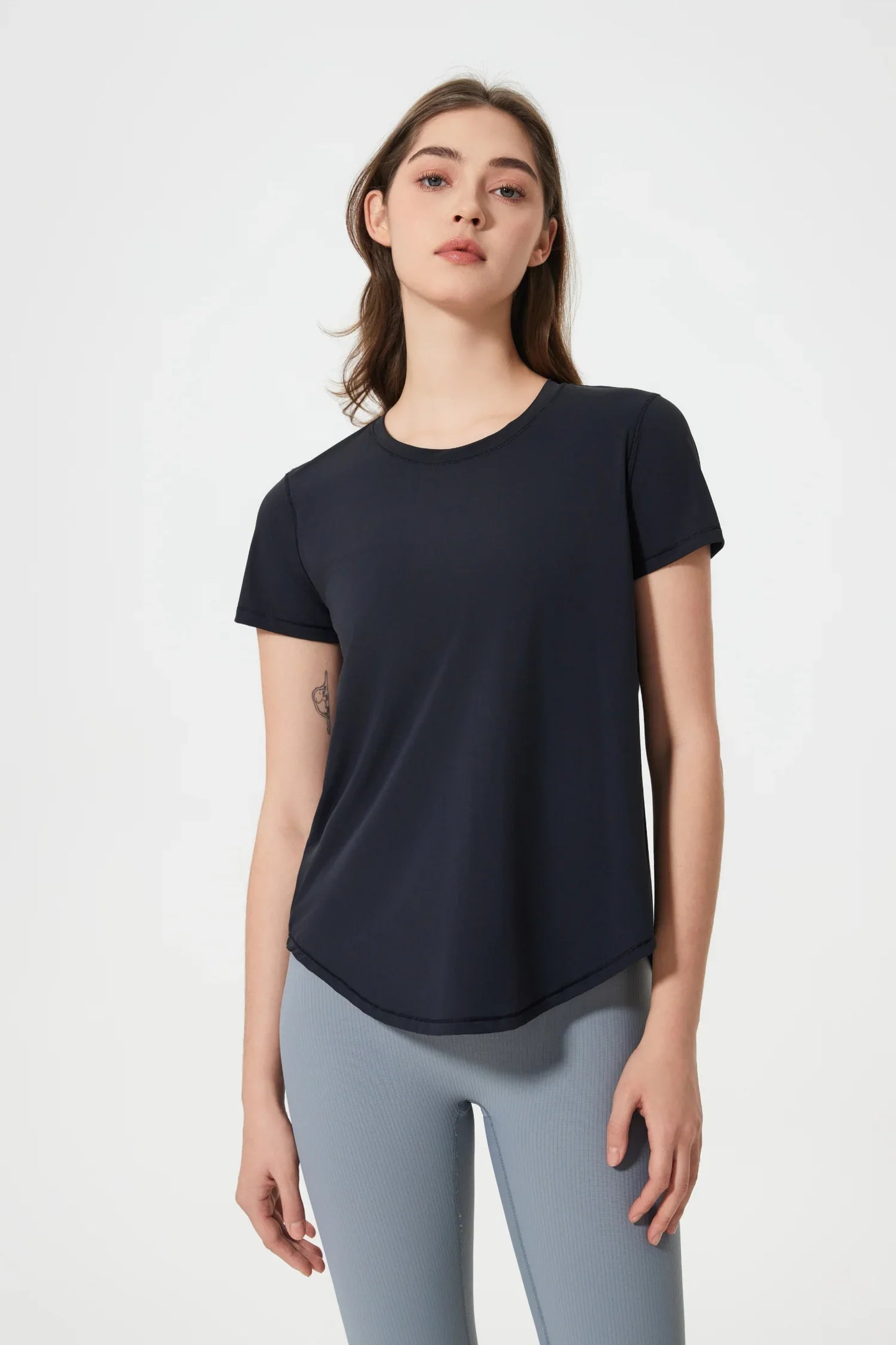 T-shirt long All Day Sports - Noir