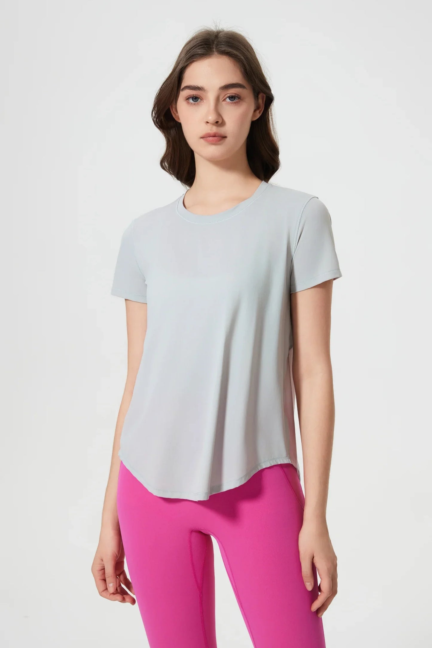 T-shirt long All Day Sports - Gris
