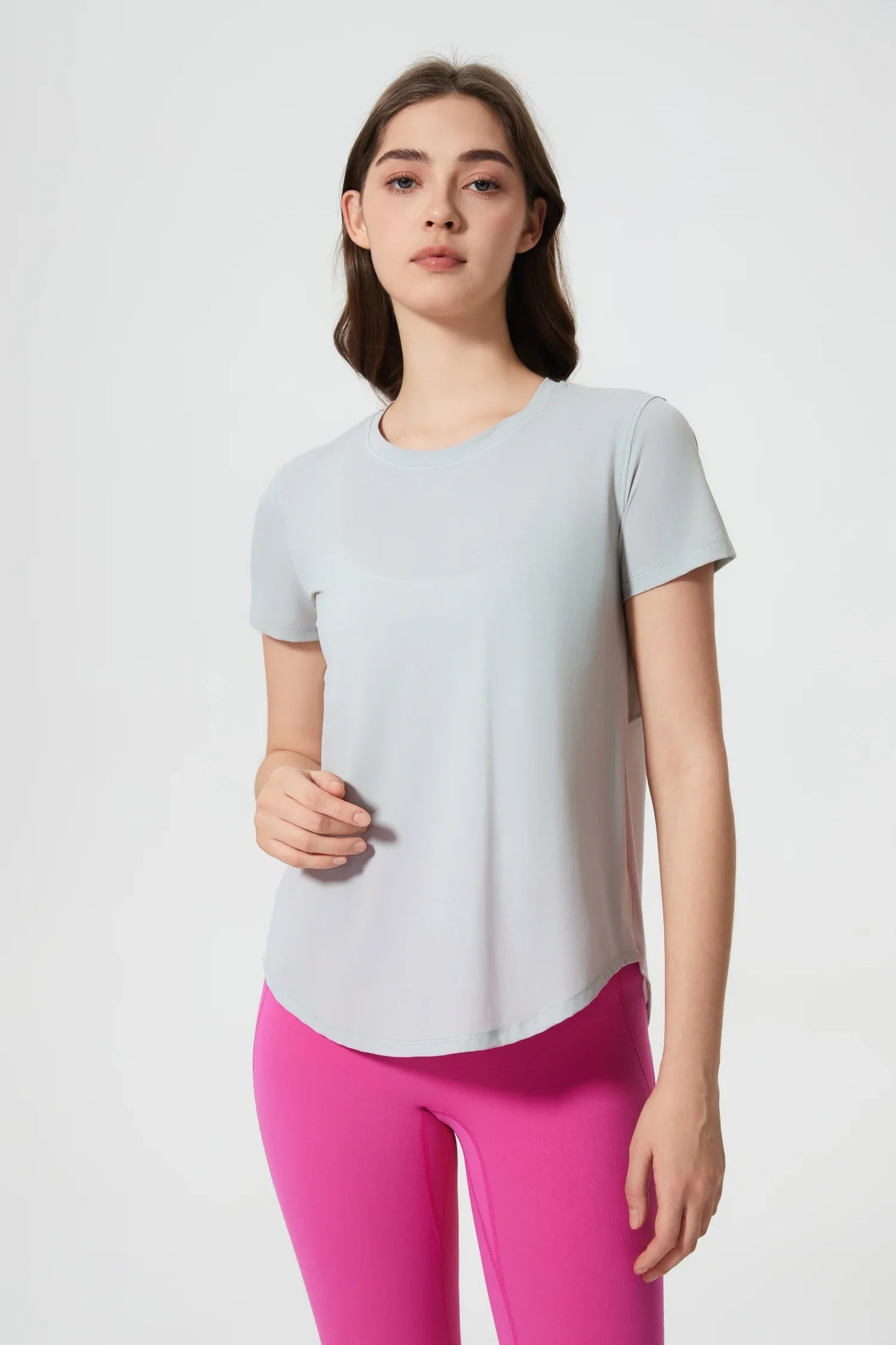 T-shirt long All Day Sports - Gris
