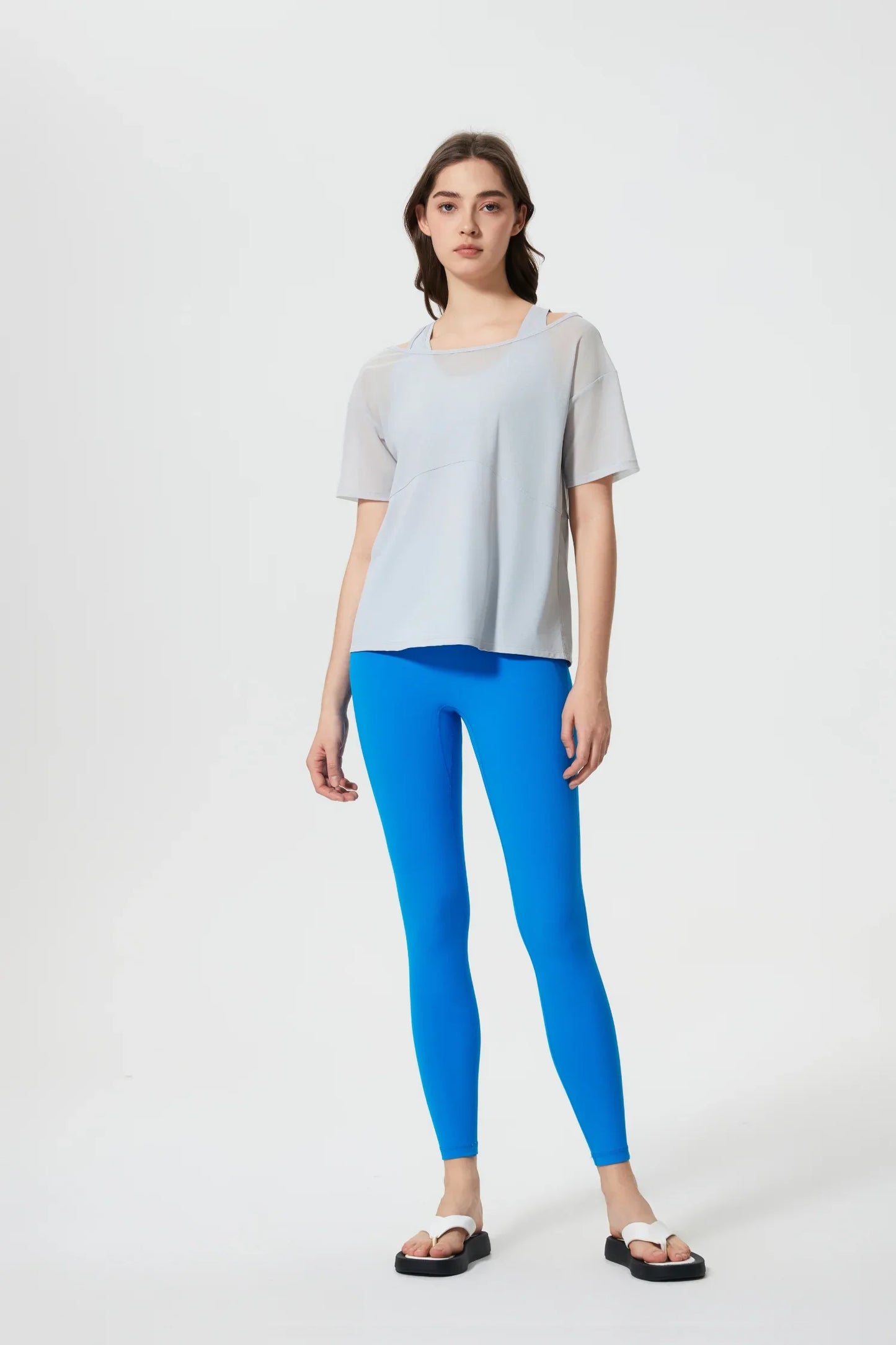 Sports All Day Kurzarm-Grau