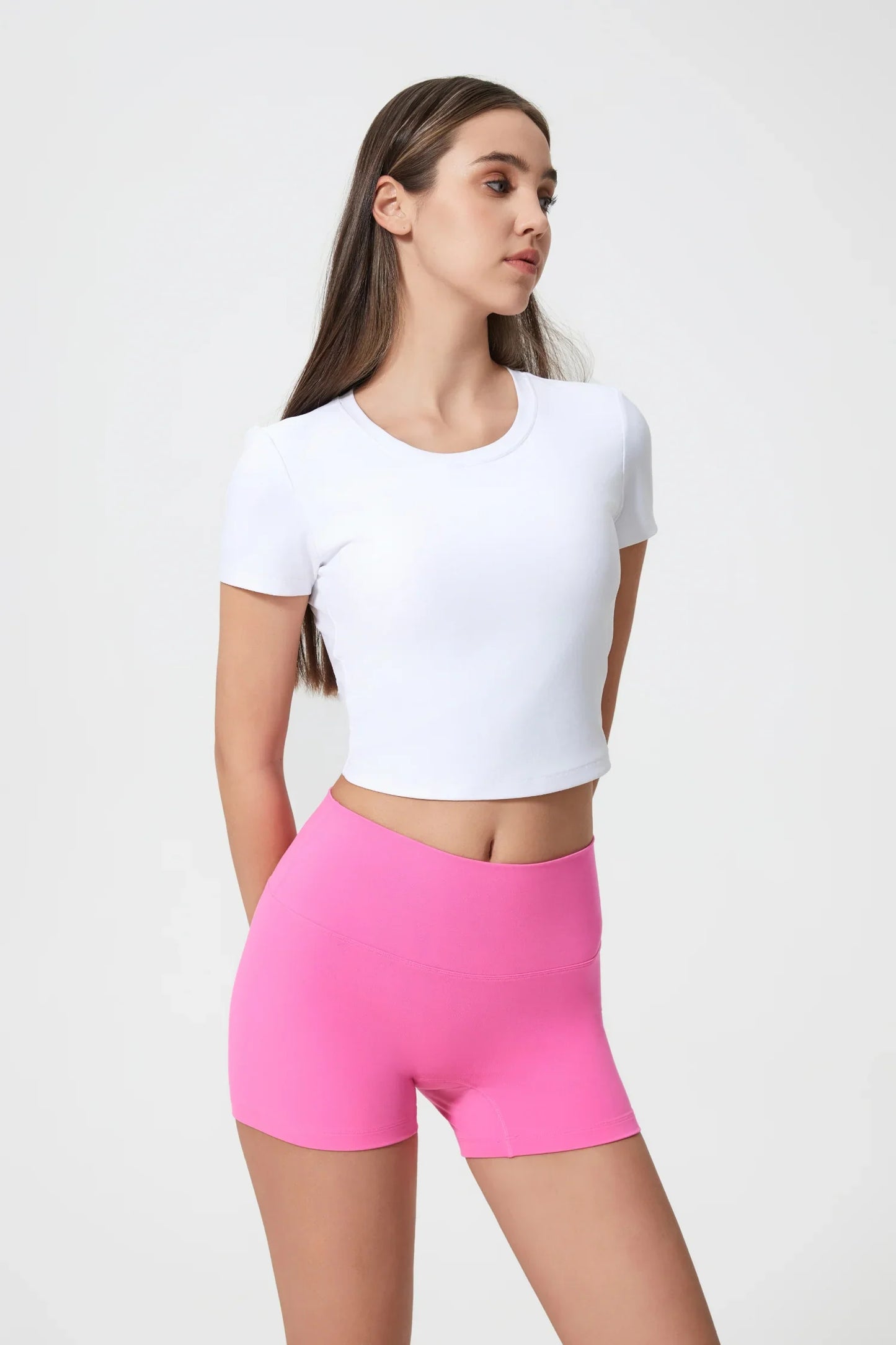 T-shirt d'entraînement sans coutures Athlete - Blanc