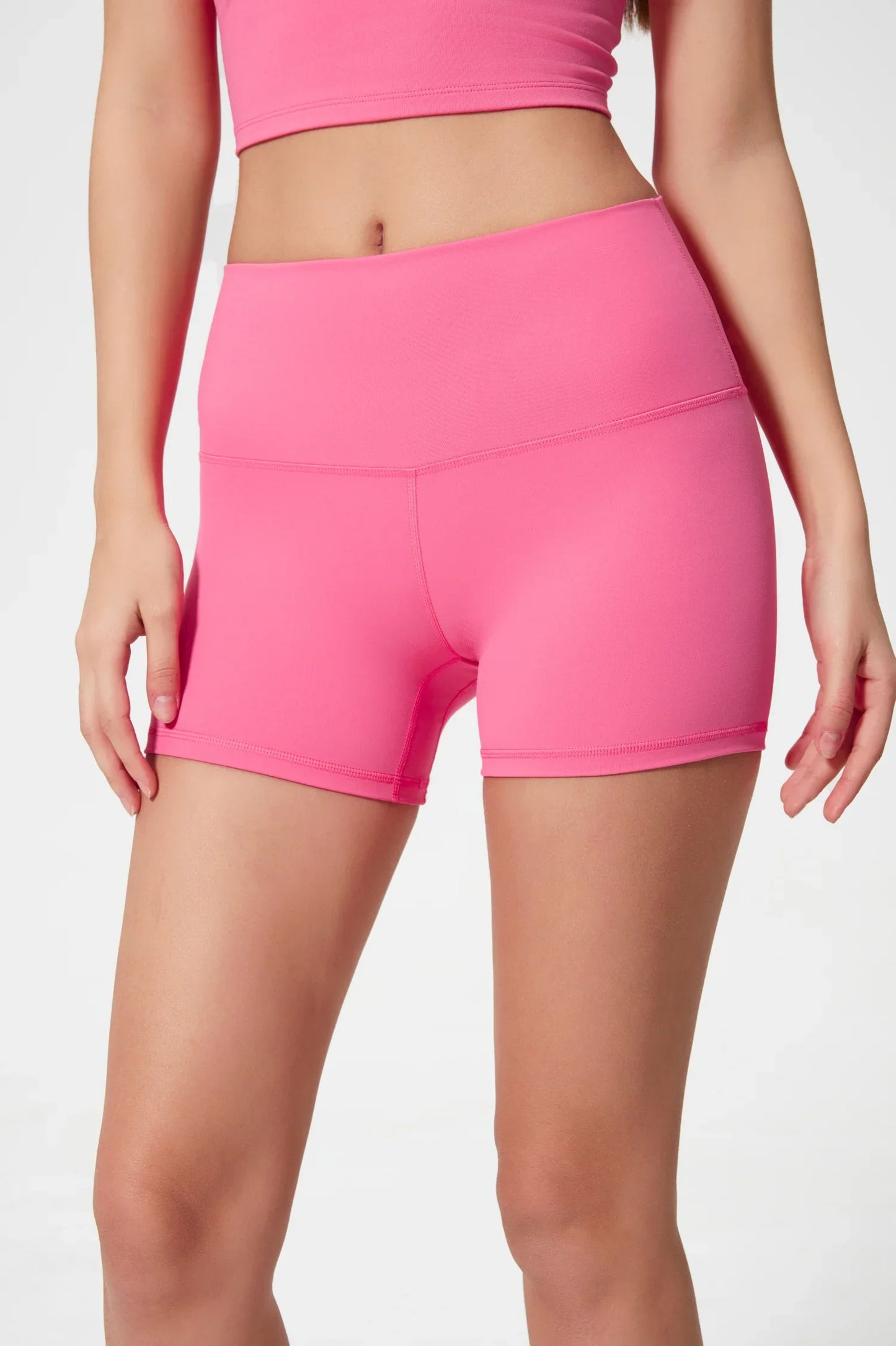 Velafit All Day Fitness Shorts-Pink