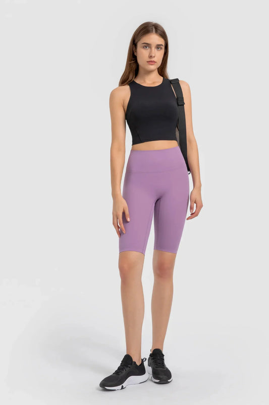 Débardeur de yoga Athlete Gym - Noir