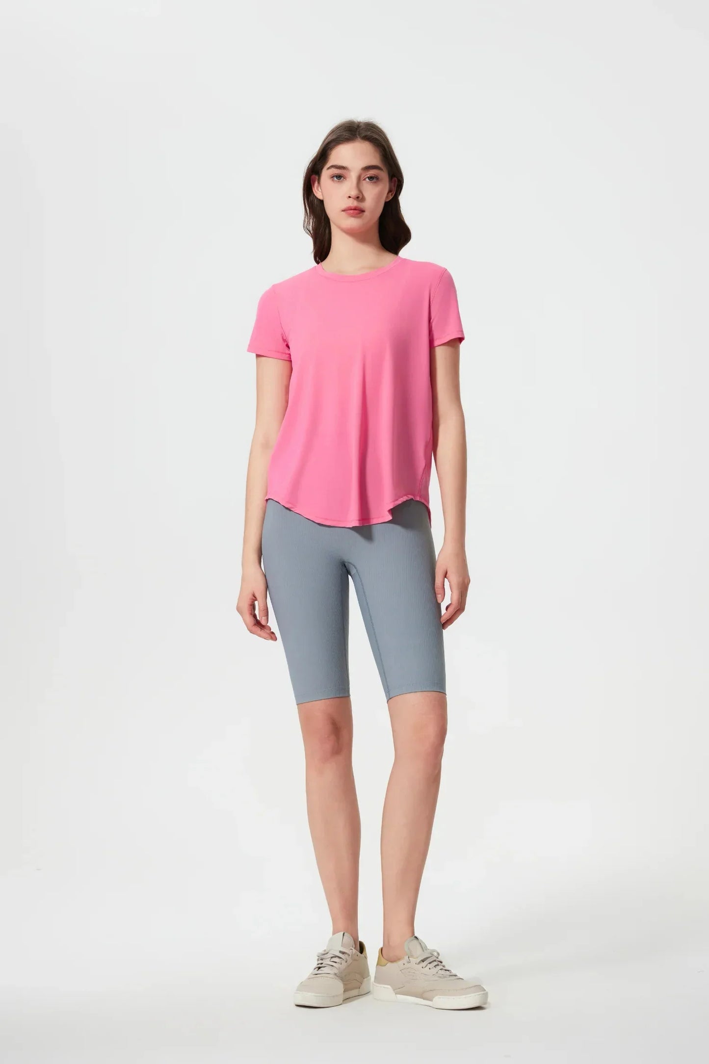 T-shirt long All Day Sports - Rose
