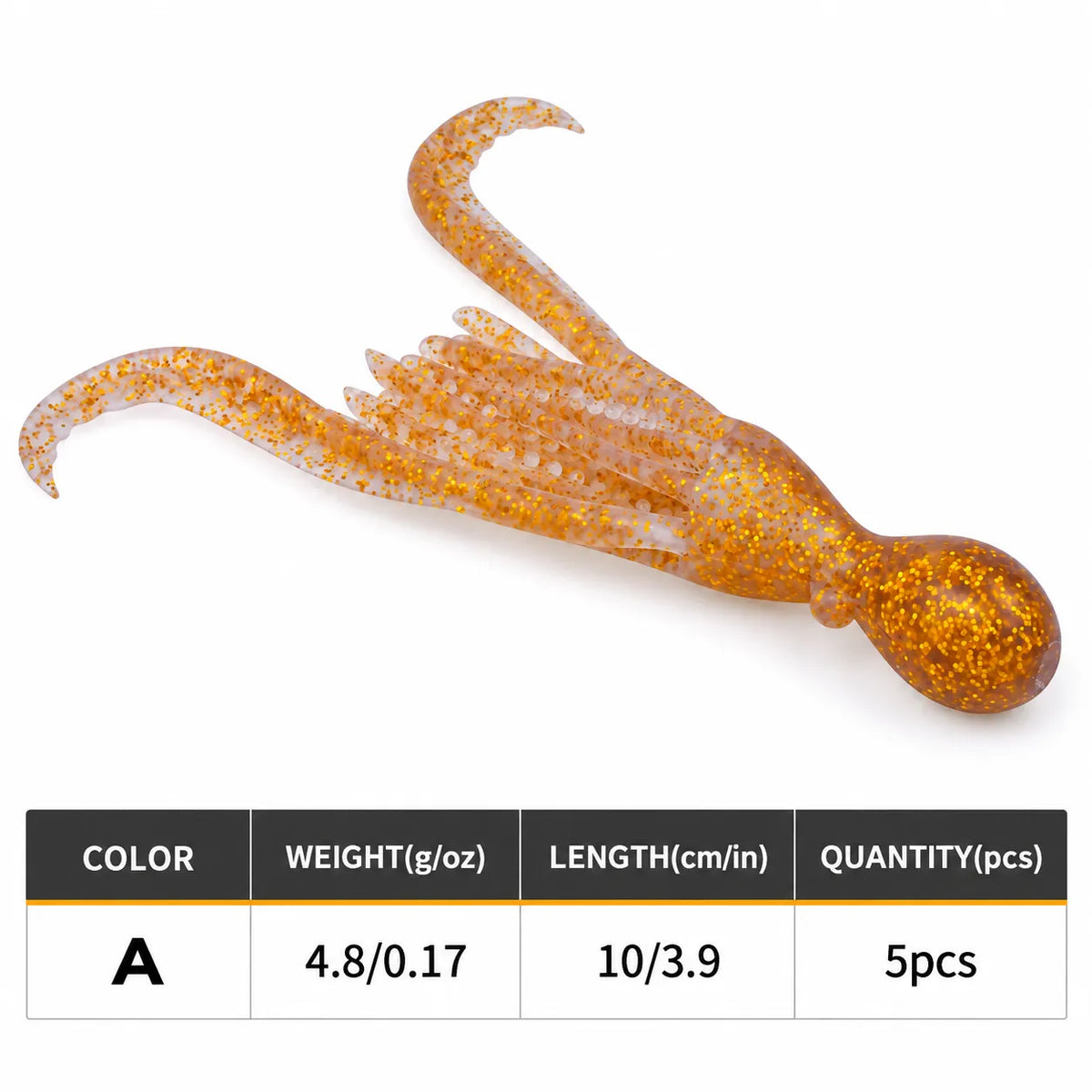 CARNAGE 100 Creature Bait 4" - 3:16oz (5 Pcs)-info-1