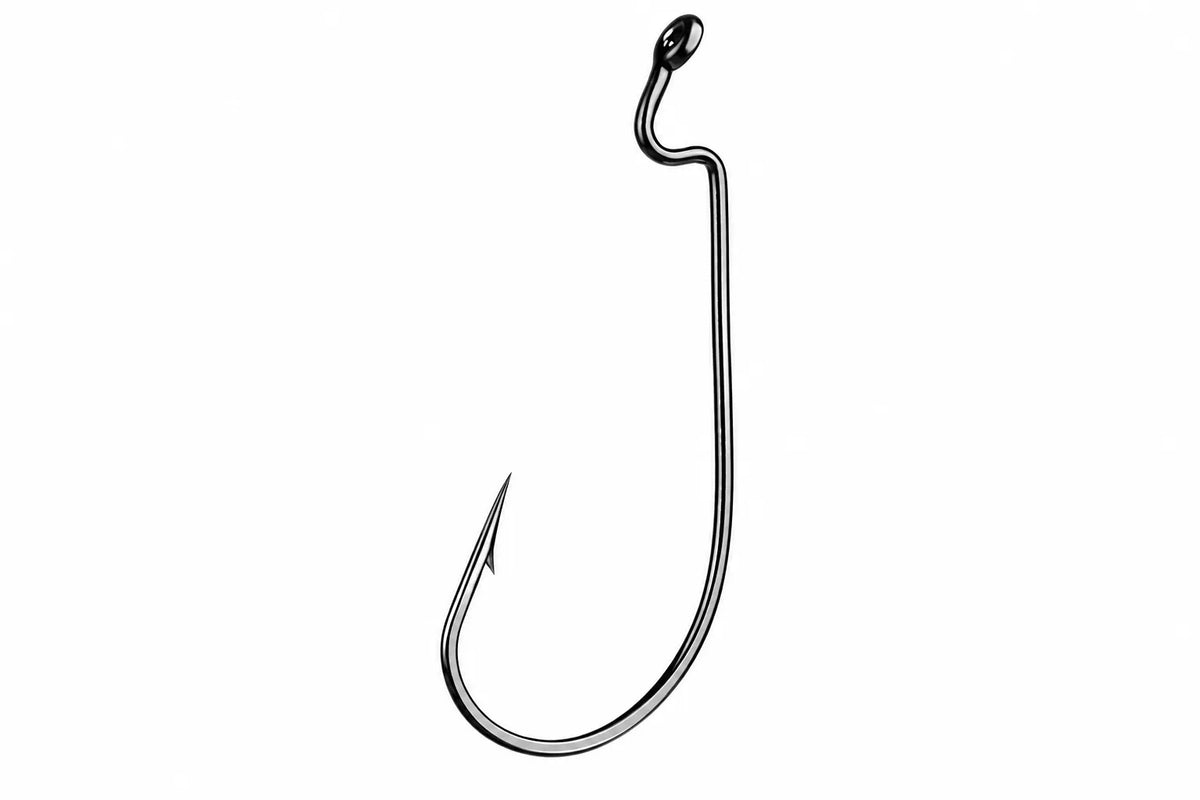 FANG Offset EWG Worm Hook-white-