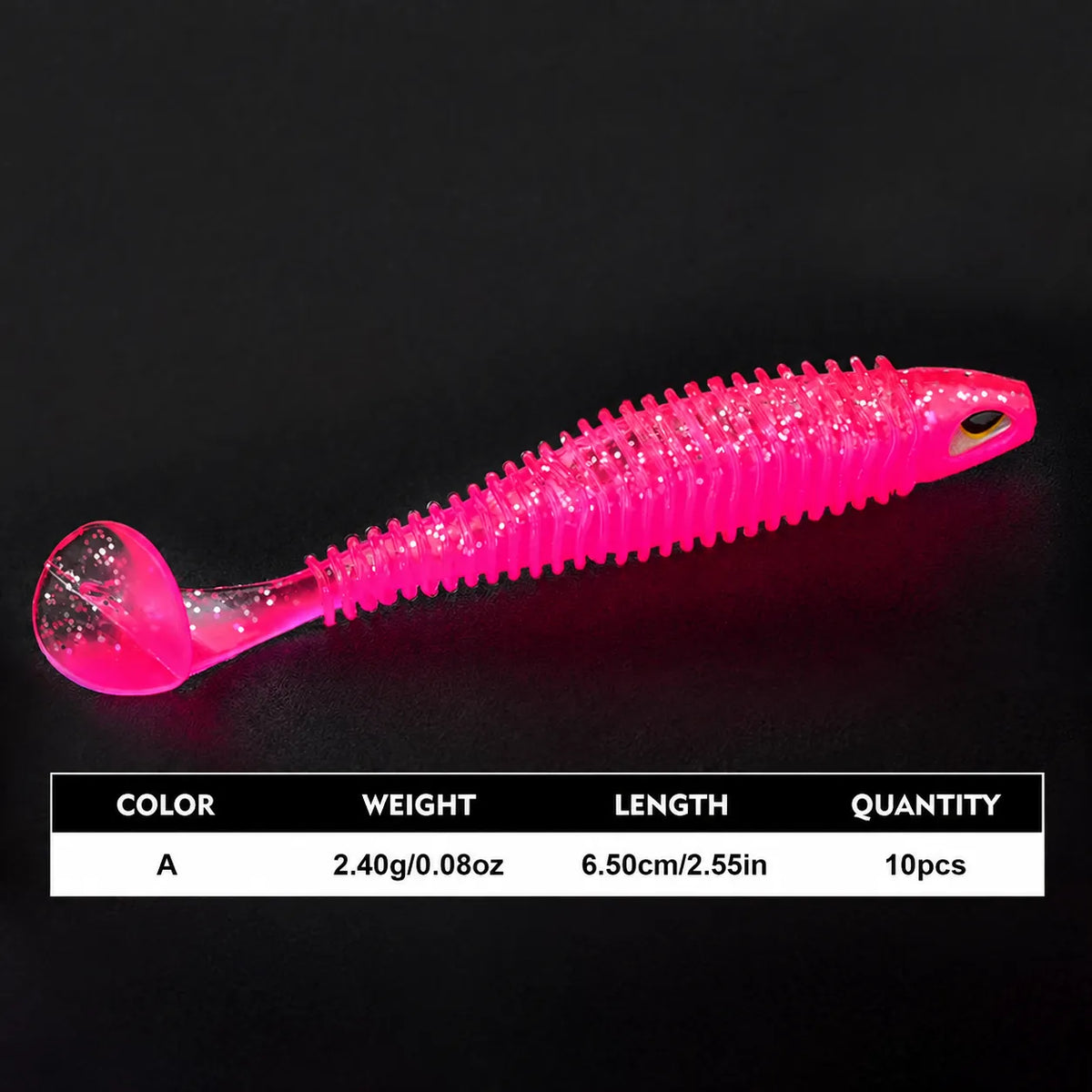 FINESSE 65 Soft Bait 2-1:2" - 3:32oz (10 Pcs)-info-1
