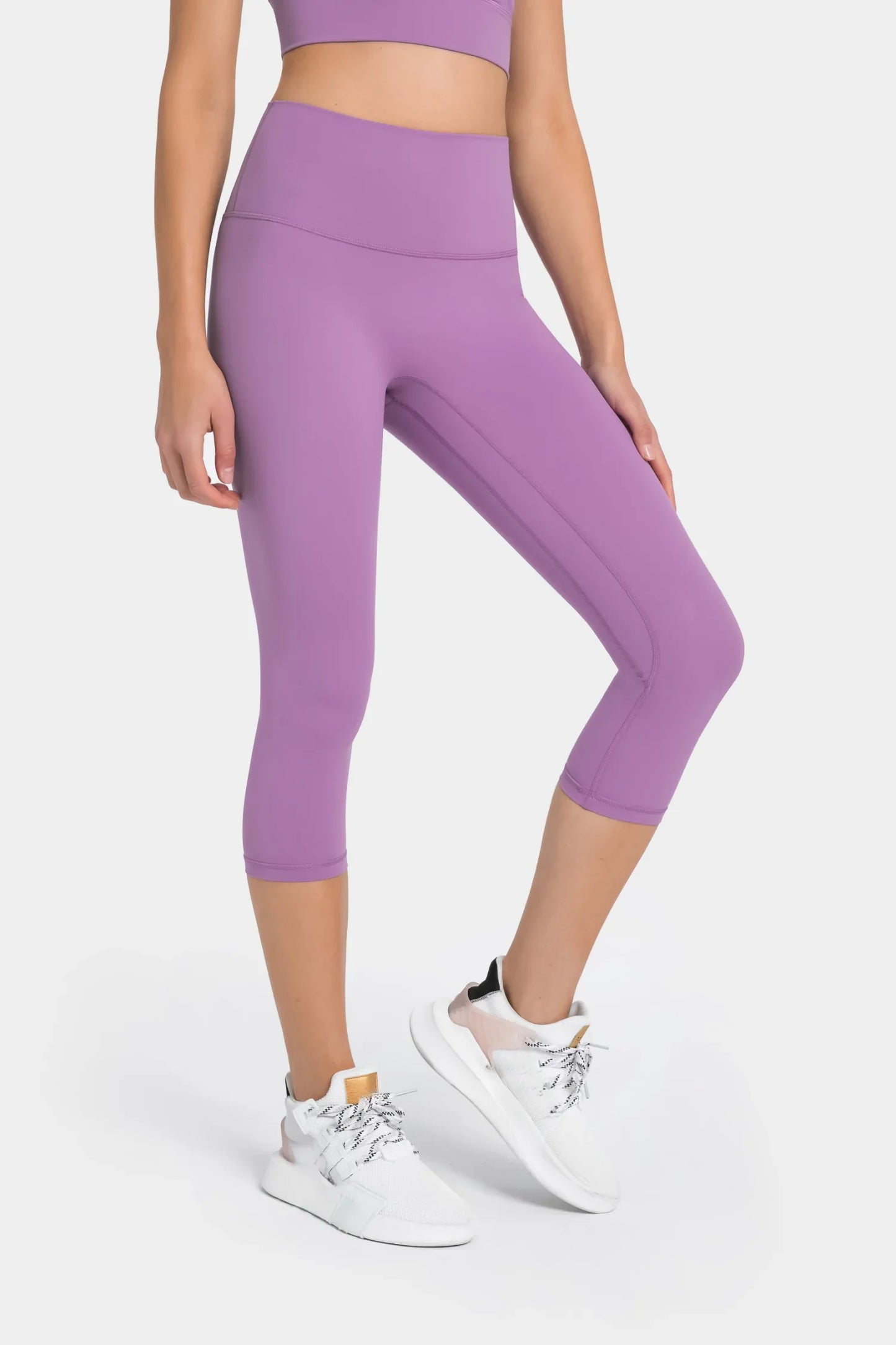 Leggings courts de fitness - Roland violet