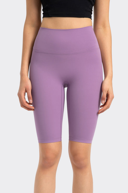 Hip Lifting High Waist Sportshorts - Roland lila