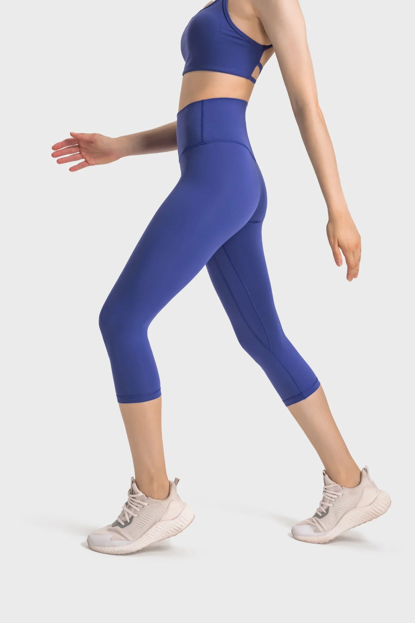 Leggings de fitness courts - Bleu foncé