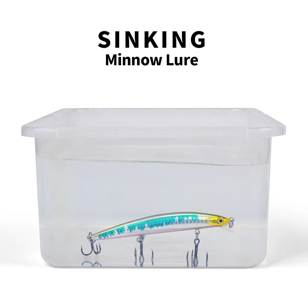 KINETIC 125 Sinking Minnow 5" - 9/16oz