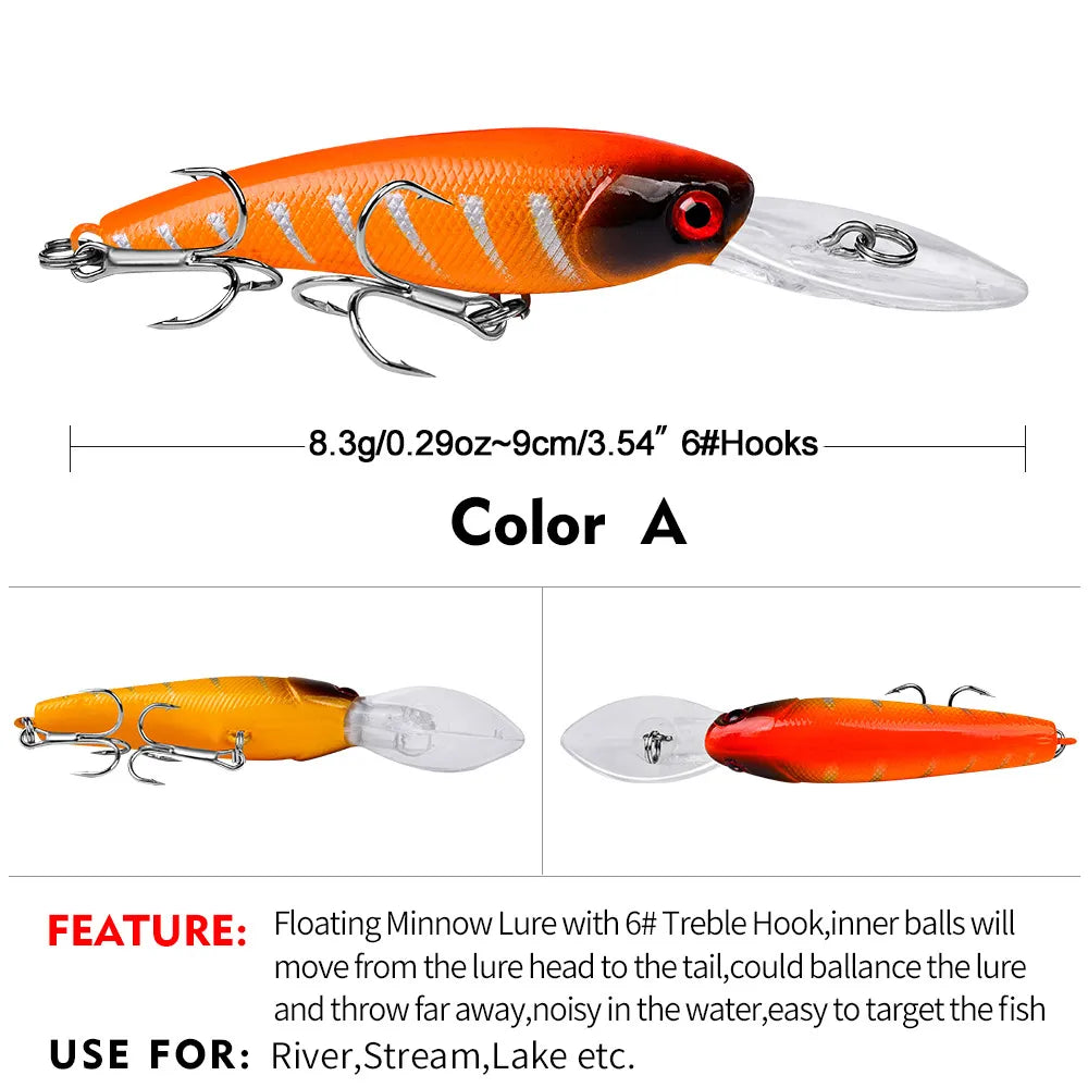RAZOR 90 Floating Minnow 3-1/2" - 5/16oz