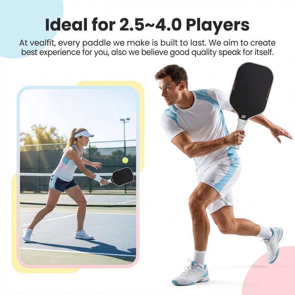 VELAFIT - REACTION PRO KUROSHIO PICKLEBALL PADDLE