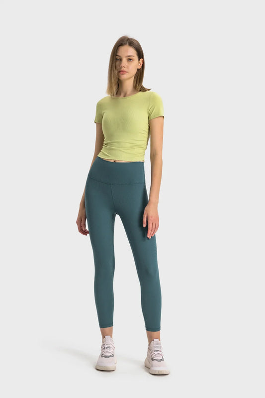 Short de sport à manches courtes - Vert lys