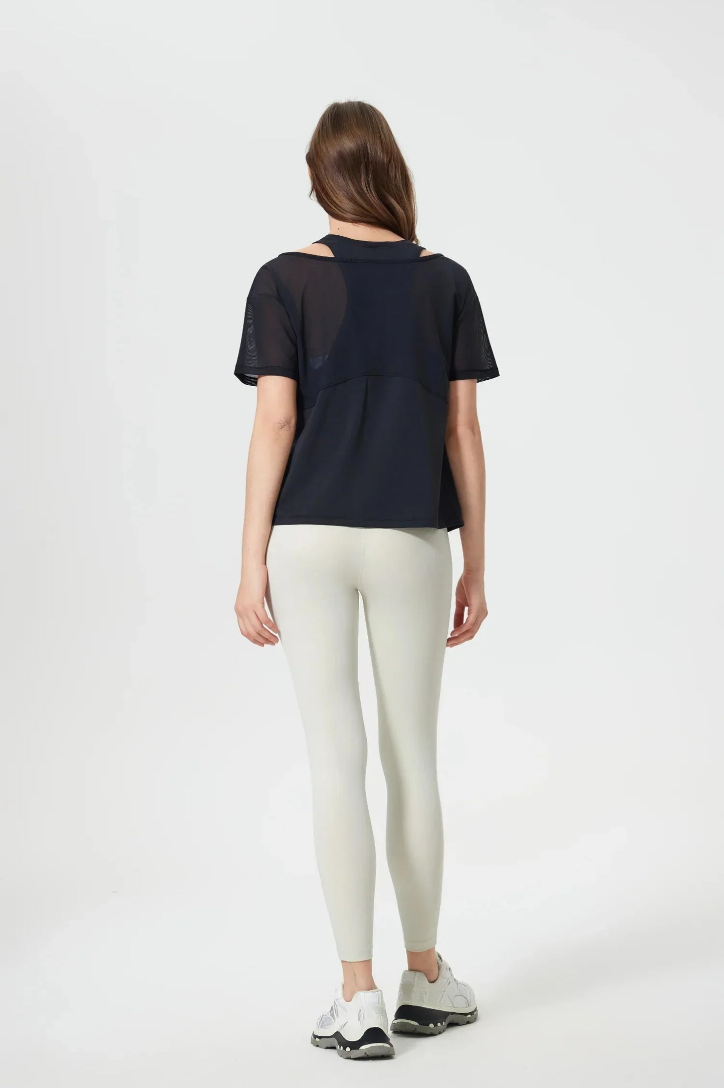Sports All Day Kurzarm-Schwarz