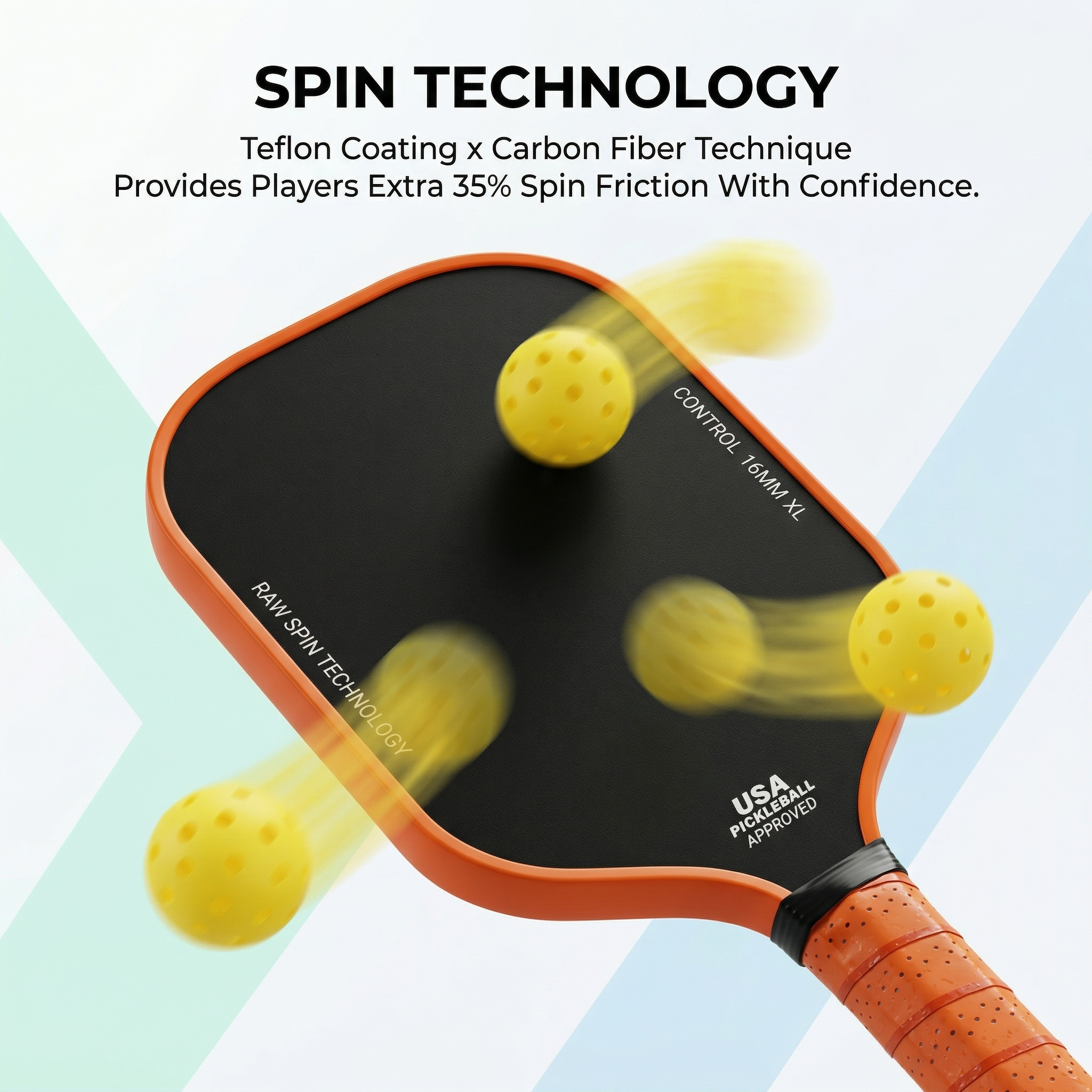 VELAFIT - REACTION PRO RIPTIDE PICKLEBALL PADDLE