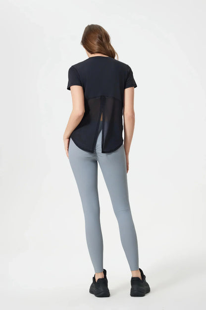 T-shirt long All Day Sports - Noir