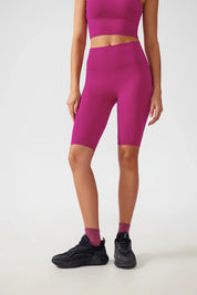 Short de fitness et de yoga pour le levage des hanches - Rose rouge