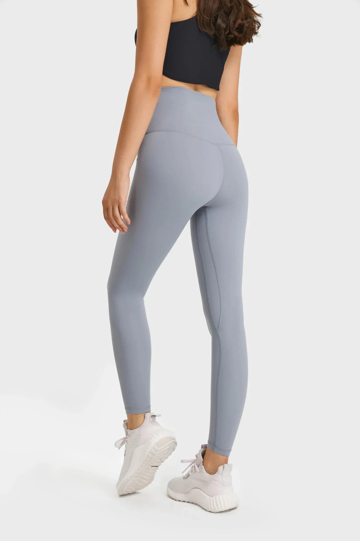 Leggings de yoga ultra doux - Gris Streamer
