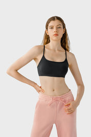 Power High Impact Sports Bra-Black