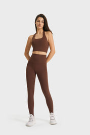Leggings de yoga ultra doux - Marron