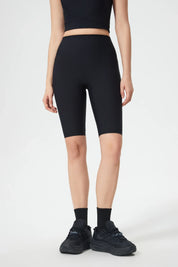 Short de fitness taille haute liftant les fesses - Noir