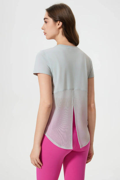 T-shirt long All Day Sports - Gris