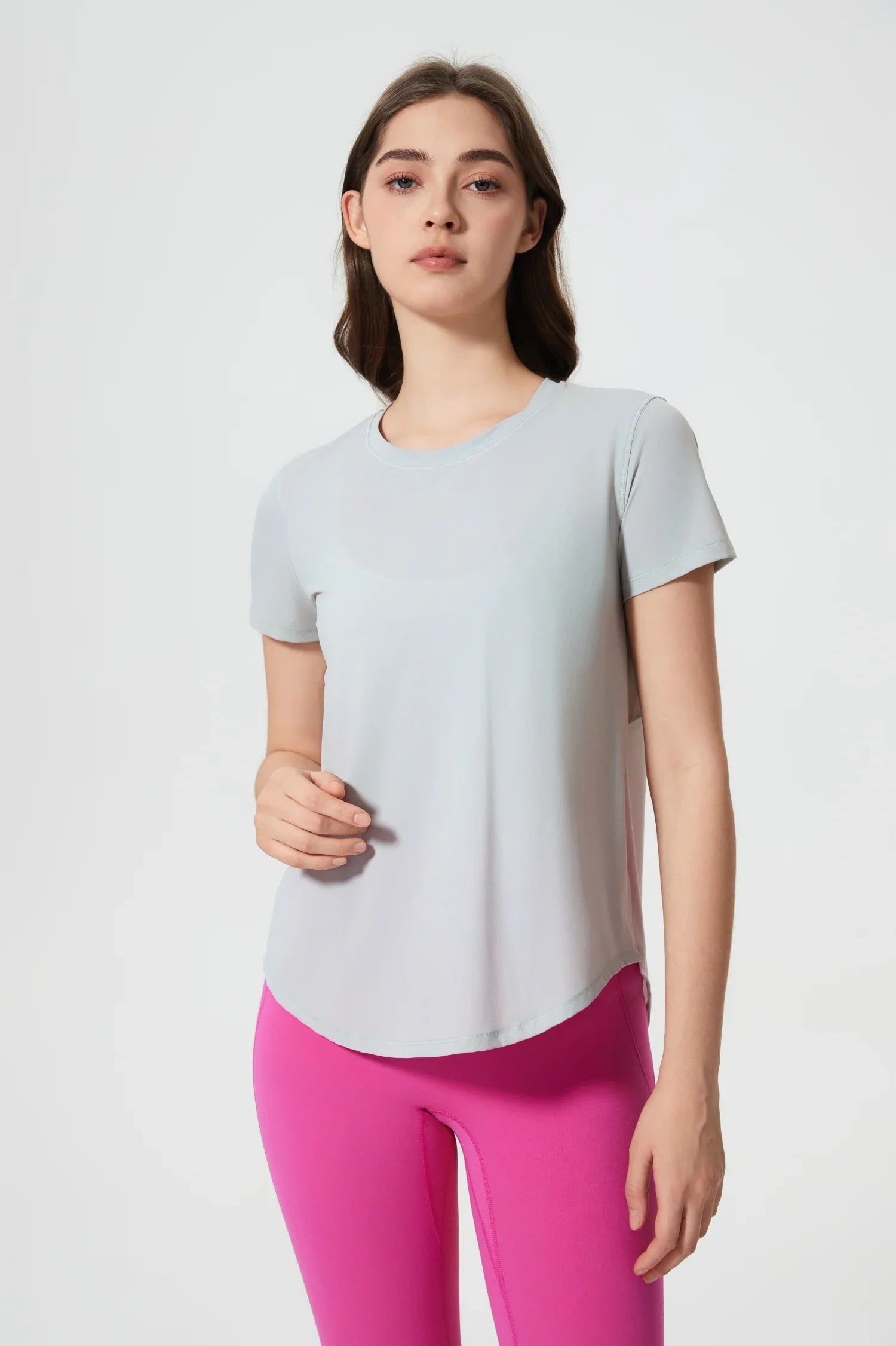 T-shirt long All Day Sports - Gris