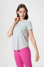 T-shirt long All Day Sports - Gris