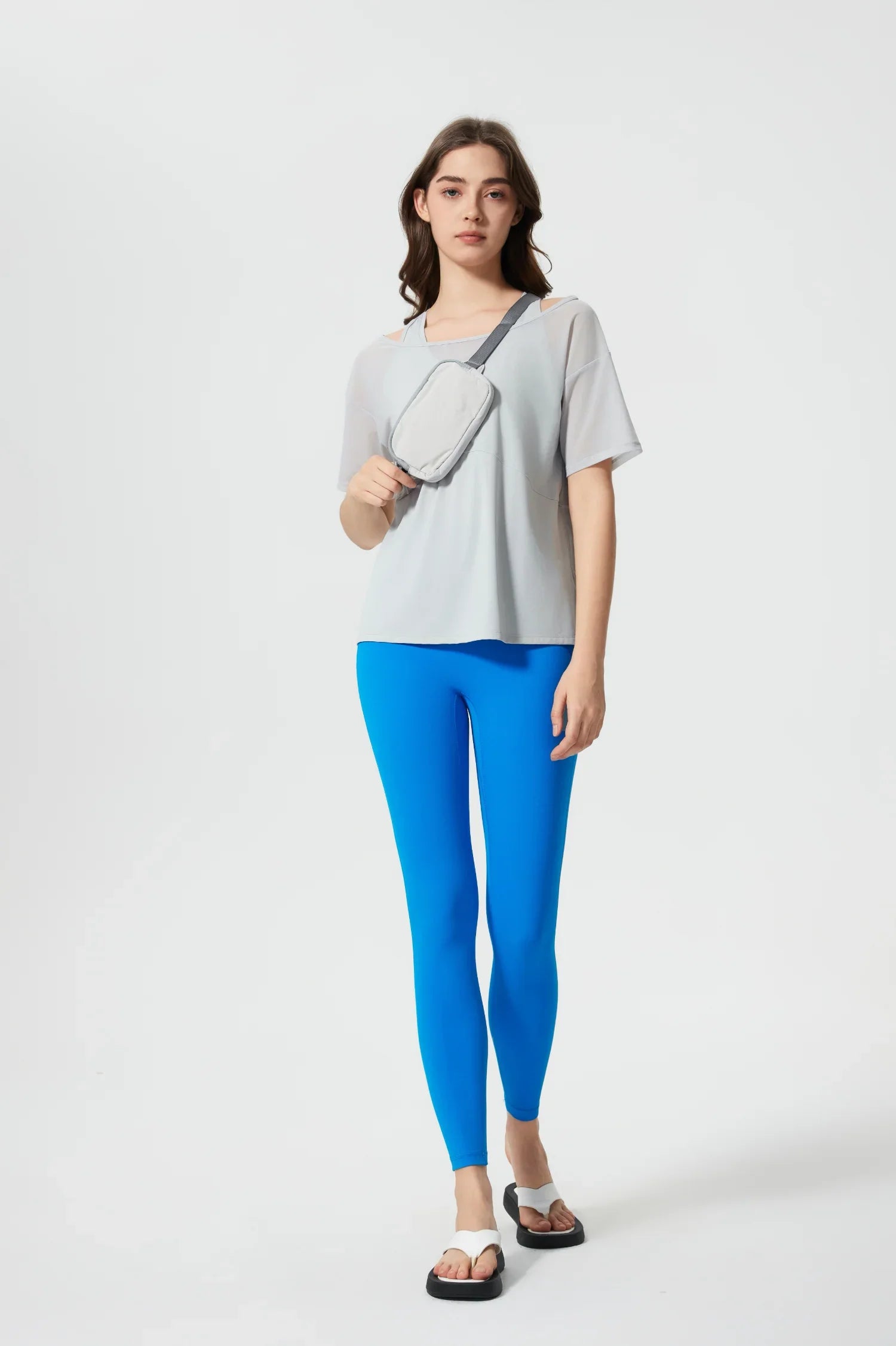 Sports All Day Short Sleeves-Gray