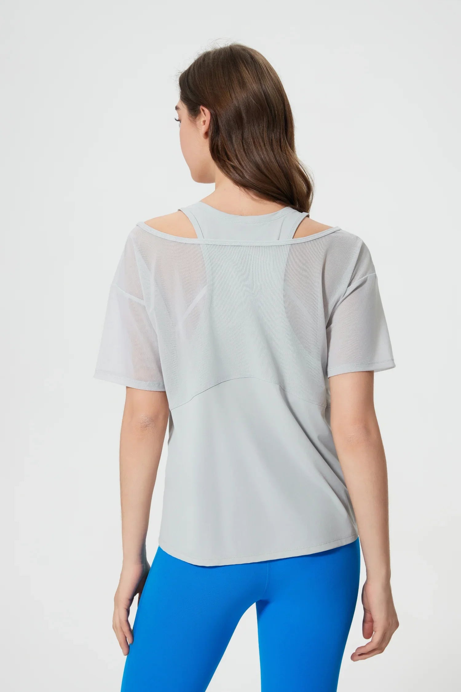 Sports All Day Short Sleeves-Gray