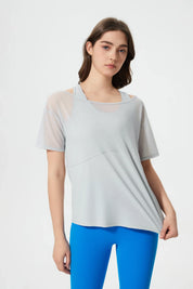Sports All Day Short Sleeves-Gray
