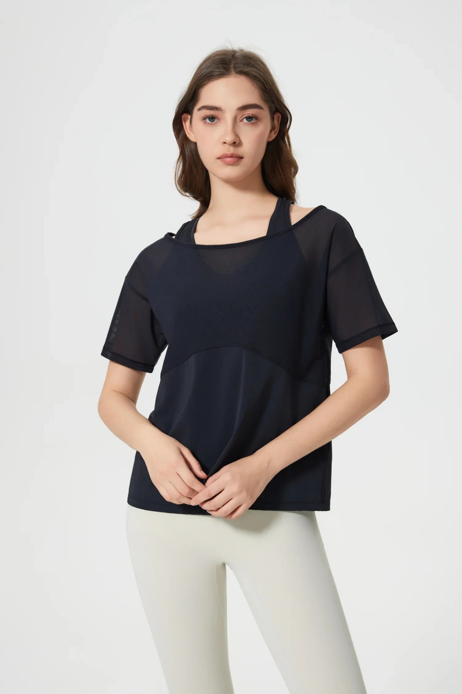 Sports All Day Short Sleeves-Black