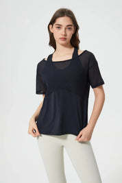 Sports All Day Short Sleeves-Black