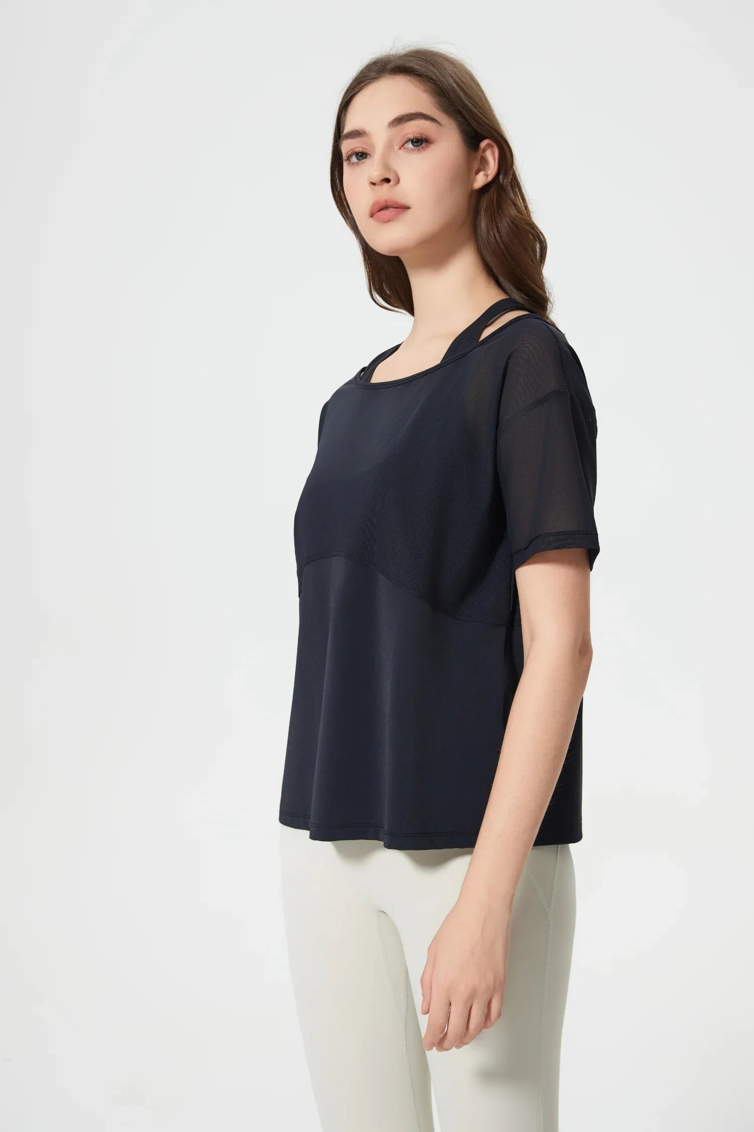 Sports All Day Short Sleeves-Black