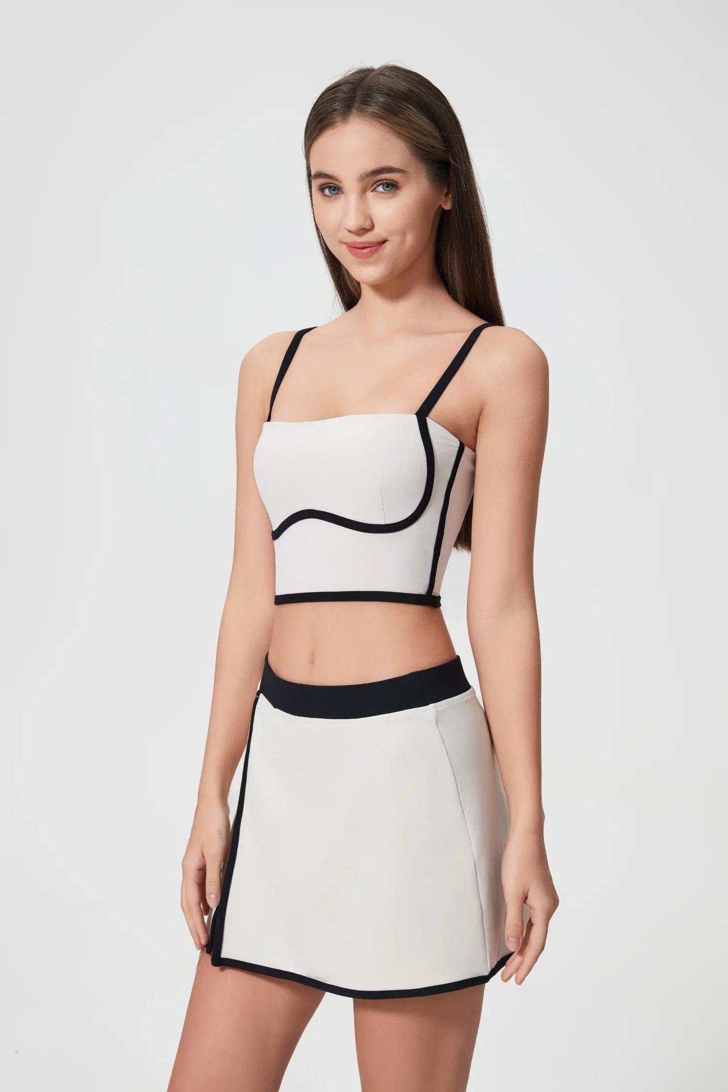 Sports Yoga Bra-White