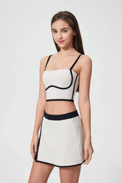 Sports Yoga Bra-White