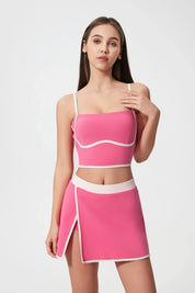 Sports Yoga Bra-Pink