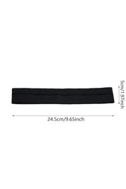 Bandeau absorbant la transpiration noir