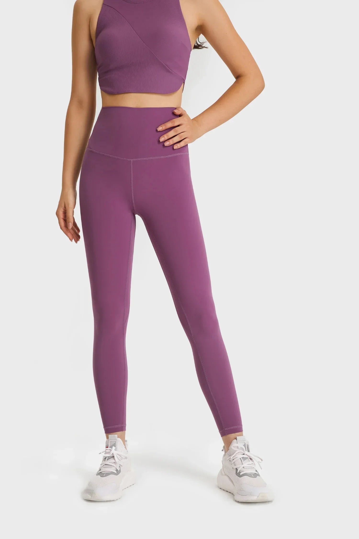 Leggings de yoga ultra doux - Violet