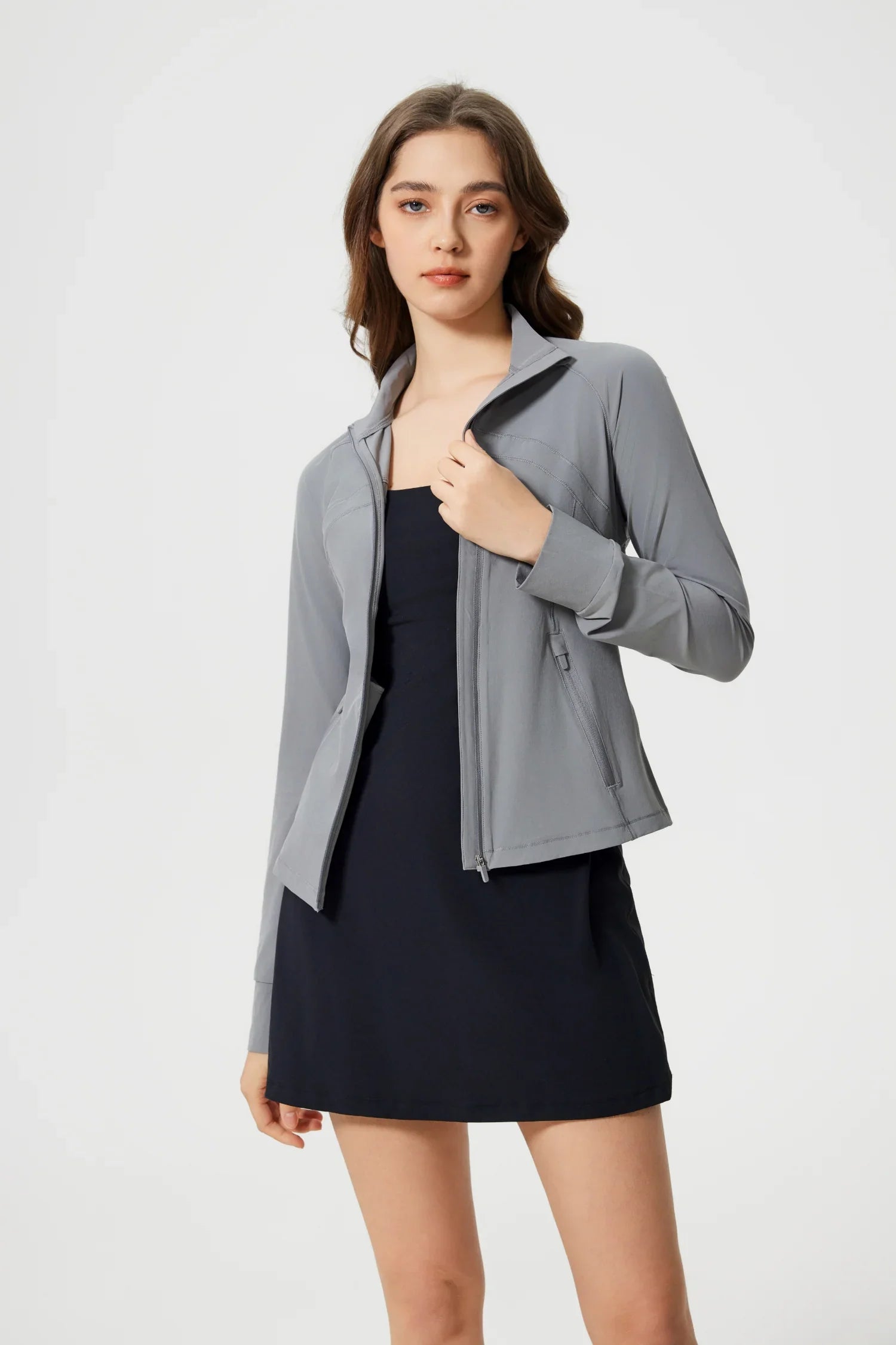 Sports Tennis All Day Dresses-Black