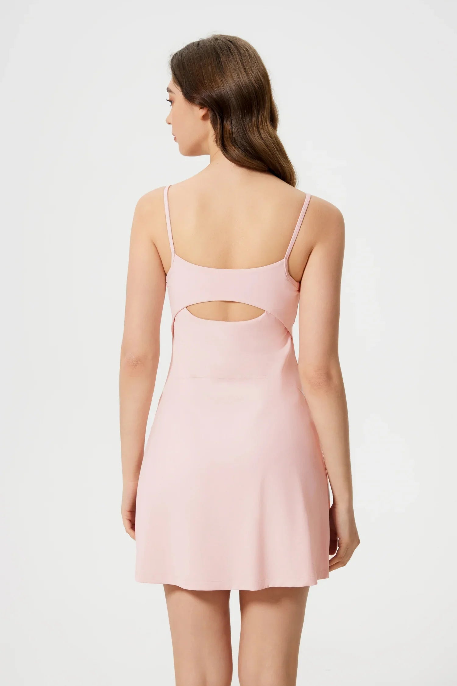 Sports Tennis All Day Dresses-Light pink