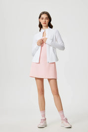 Sports Tennis All Day Dresses-Light pink