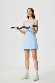Sports Tennis All Day Dresses-Light blue