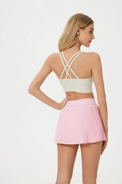 All Day Sports Bra-Egg white