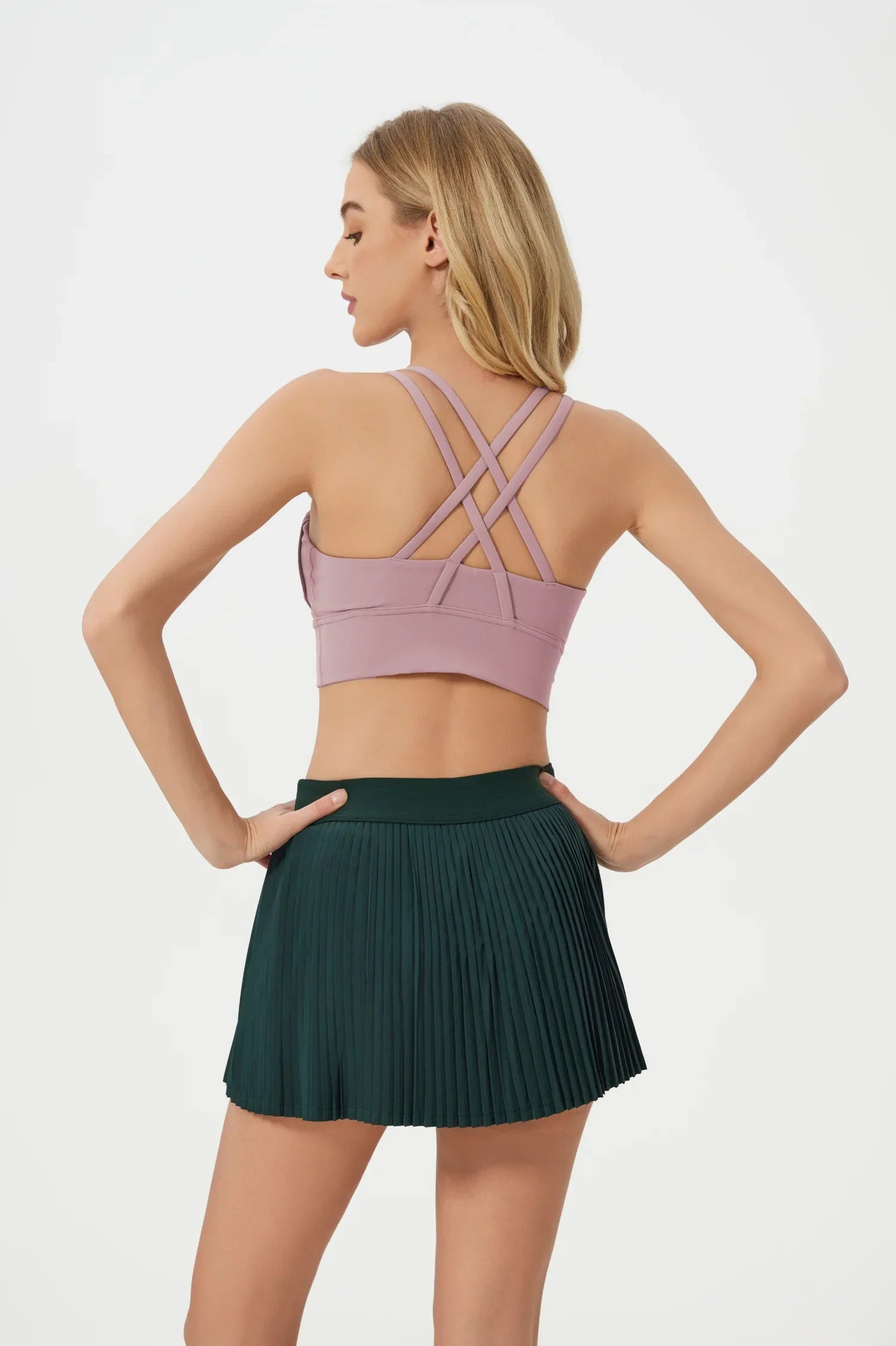 Soutien-gorge de sport toute la journée - Rose brouillard