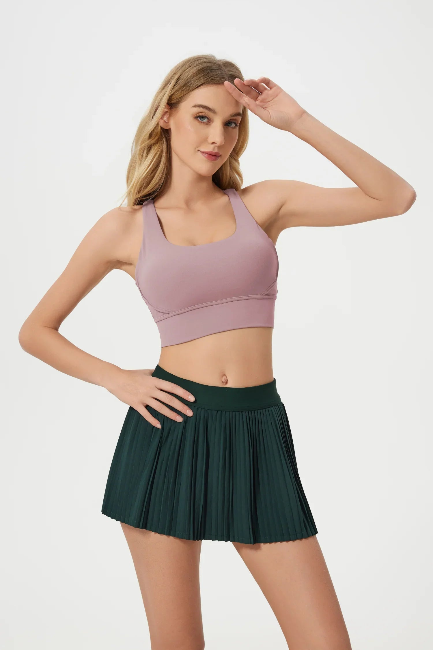 Soutien-gorge de sport toute la journée - Rose brouillard