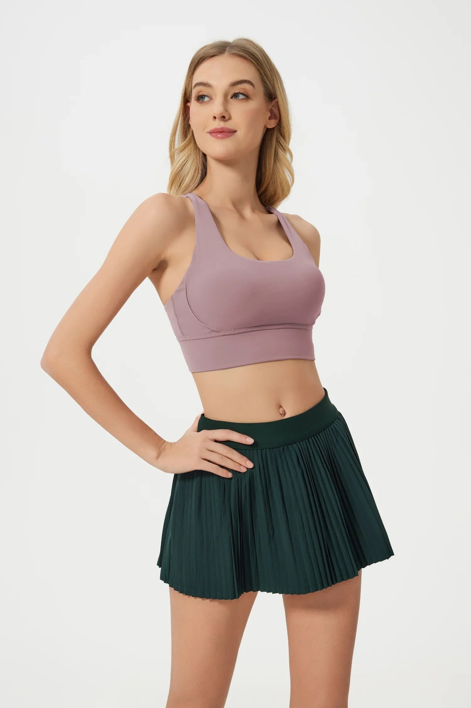 Soutien-gorge de sport toute la journée - Rose brouillard