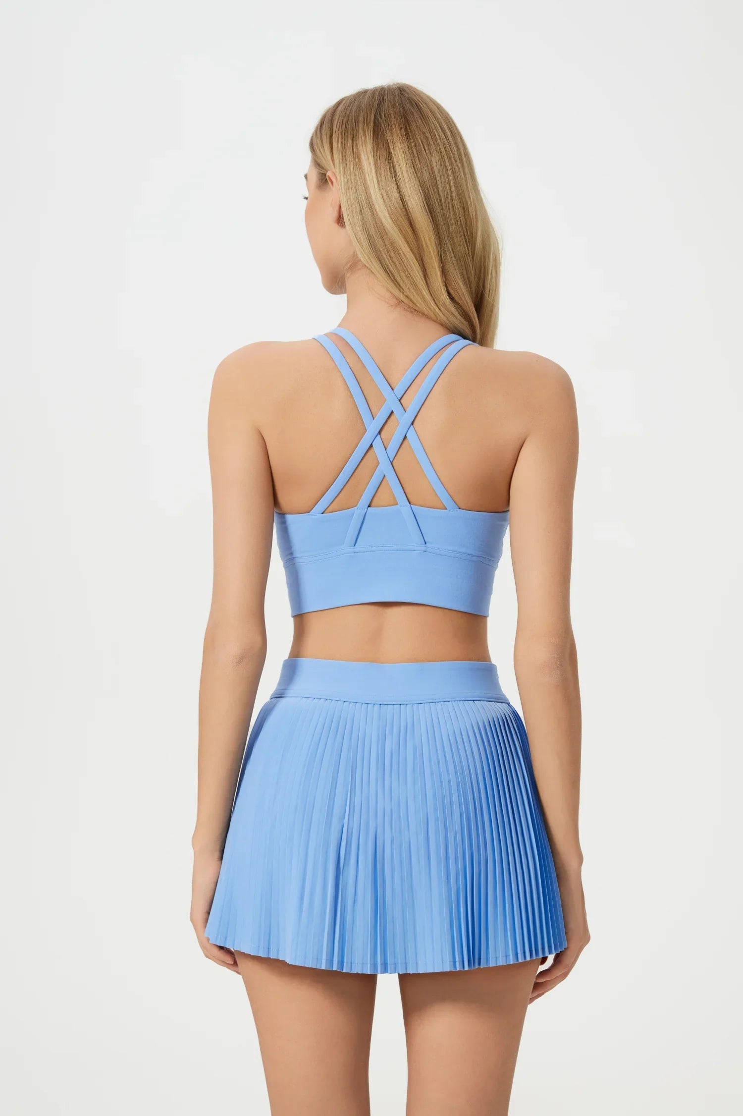 All Day Sports Bra-Sinatra Blue