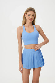 All Day Sports Bra-Sinatra Blue